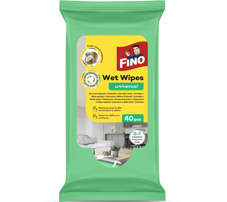 Nedves törlőkendő univerzális